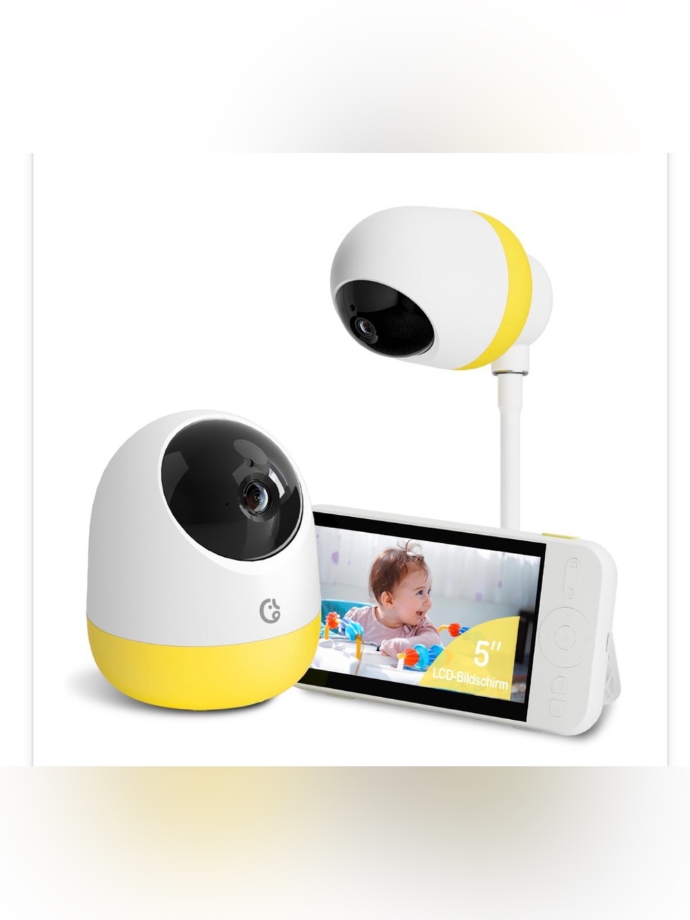 Ellie Pro Baby Monitor With Camera And Audio